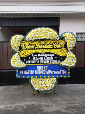 Papan Bunga Duka di Sipahutar